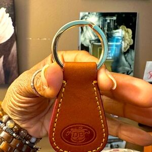 NWOT Vintage Dooney and Bourke Leather Key Fob